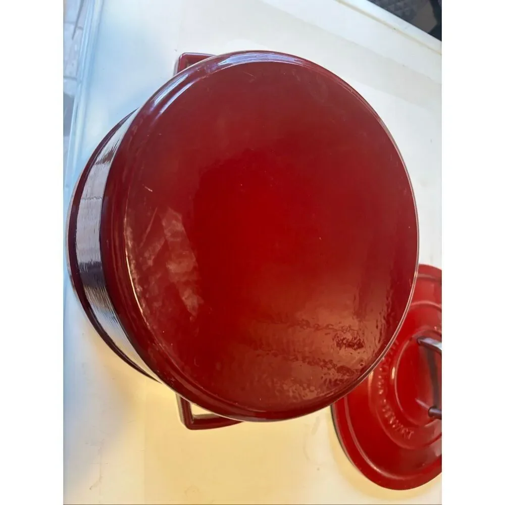 Martha Stewart Cast Iron 6 Qt. Round Dutch Oven